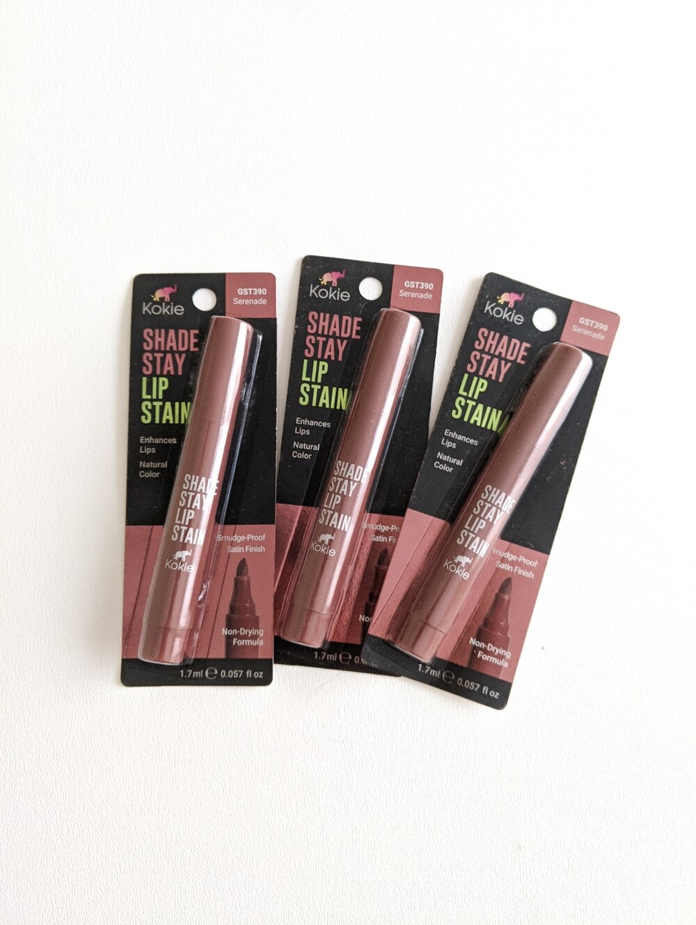 Kokie Muave Nude Lipstick Set Of 3 - Picture 7 of 7